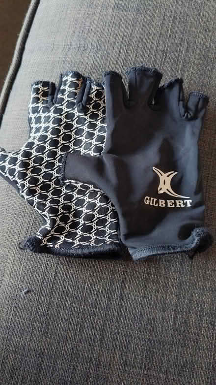Photo of free Child's rugby/sport gloves (South Hitchin, SG4 9) #1