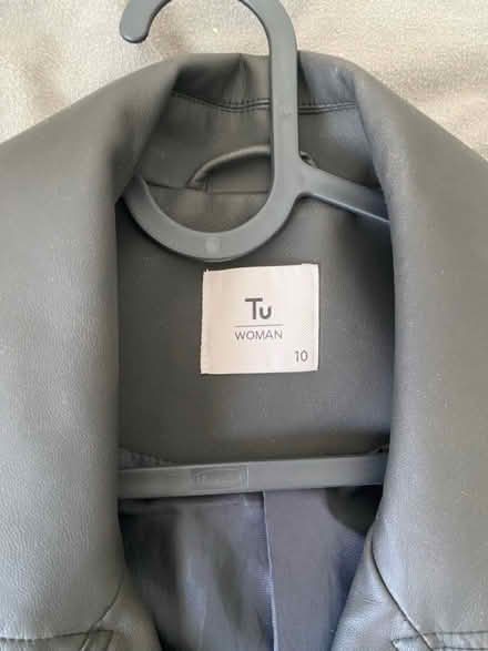 Photo of free Black leather jacket (Sutton Benger) #2