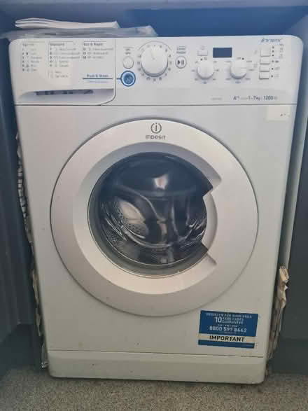 Photo of free Indesit washing machine (E8) #1