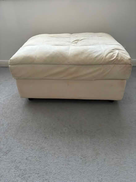 Photo of free Ottoman foot poof (Norbury) #2