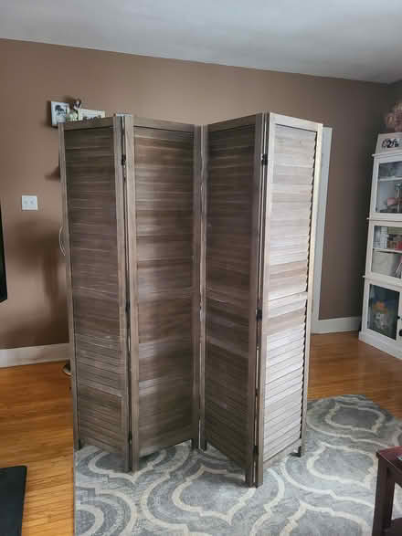 Photo of free Light wooden room divider (Kitchener) #1