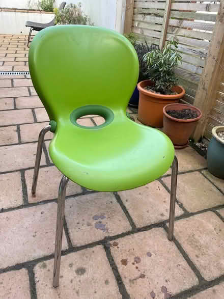 Photo of free Green plastic IKEA chair (Golden Triangle NR2) #1