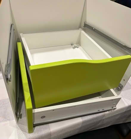 Photo of free Lime green drawers for Kallax Unit (EX4) #2
