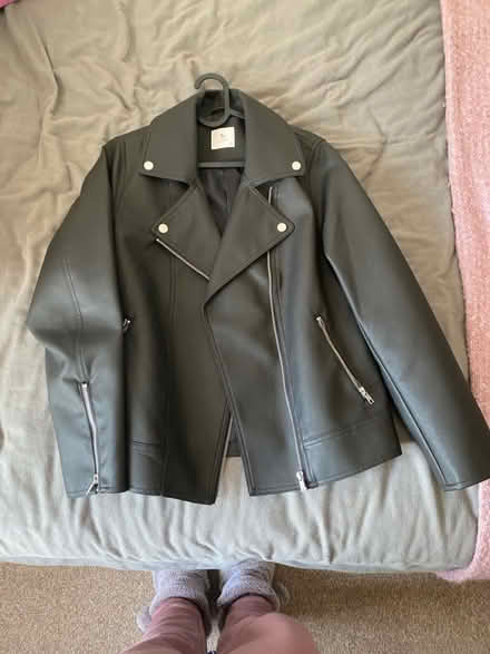 Photo of free Black leather jacket (Sutton Benger) #1