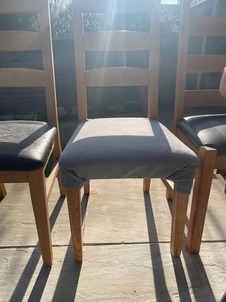 Photo of free 6 dining chairs (Woodmansterne) #2