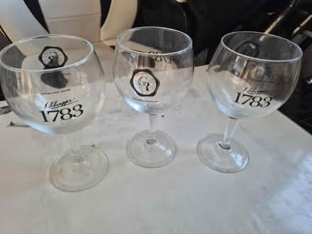 Photo of free 3 gin glasses (Great Leighs CM3) #1