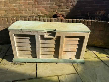 Photo of free Plastic outdoor storage chest (Bidborough TN4) #1