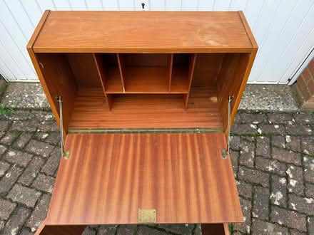 Photo of free Wooden writing desk (Hurstpierpoint BN6) #4