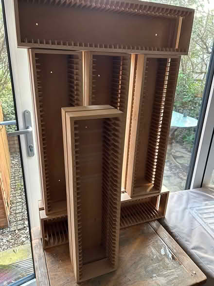 Photo of free Wooden CD racks (Shoreham-by-Sea BN43) #1