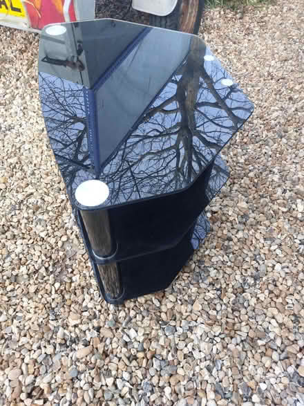 Photo of free Tempered Glass TV Stand (TN40) #2