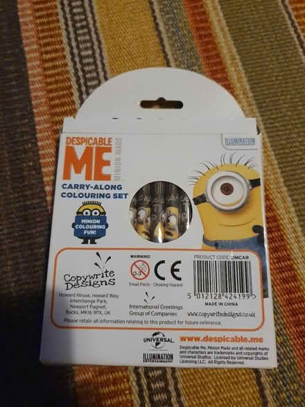 Photo of free Mini colouring book with crayons (BS16) #2