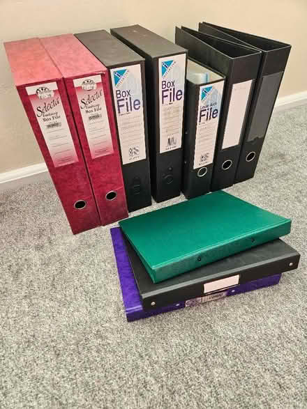 Photo of free Box Files and Ring Binders (Bexhill TN39) #1