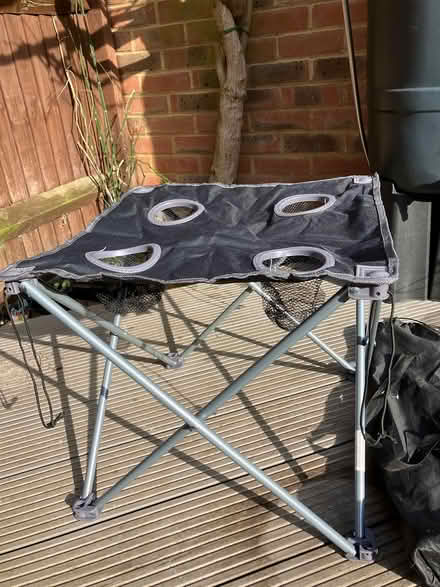 Photo of free Folding x 4 cup holder table (Snodland) #1