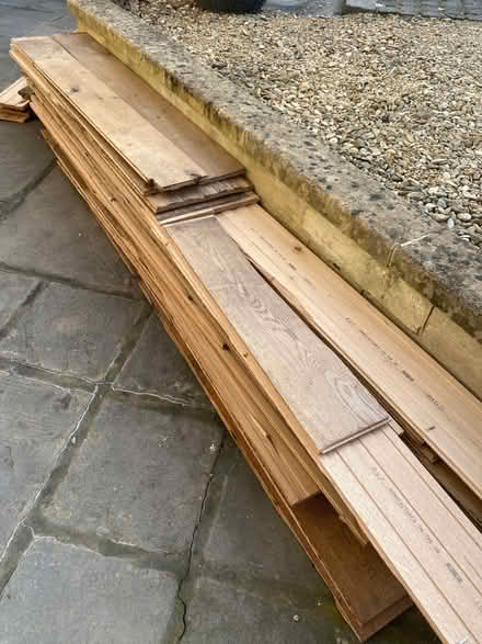 Photo of free Solid oak flooring panels (Bear Flat) #1