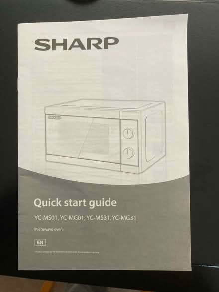 Photo of free Sharp 800W Microwave (NG9 Chilwell) #4