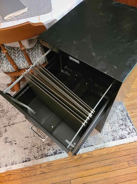Photo of free Small filing cabinet (Kitchener) #4