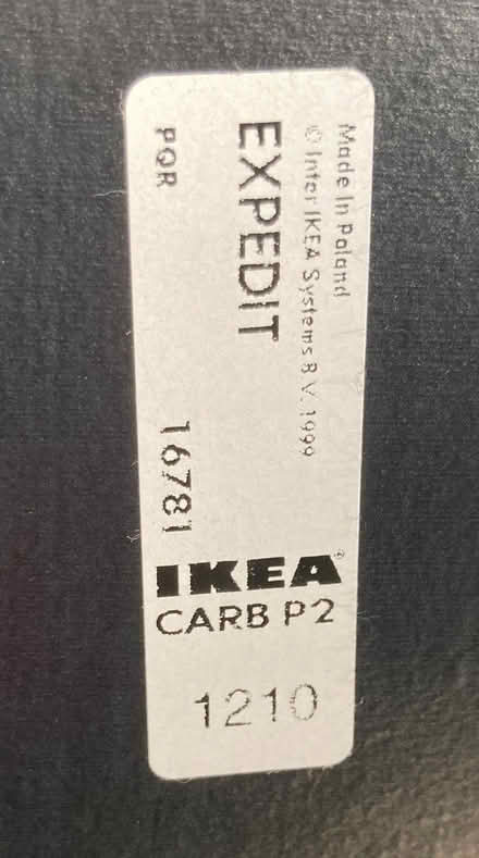 Photo of free IKEA Expedit (and Kallax?) storage divider (Woodley RG5) #1