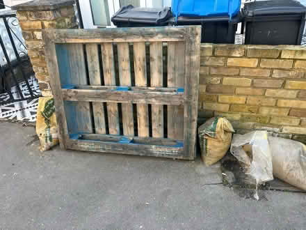 Photo of free Pallet and building sand (South Norwood SE25) #1