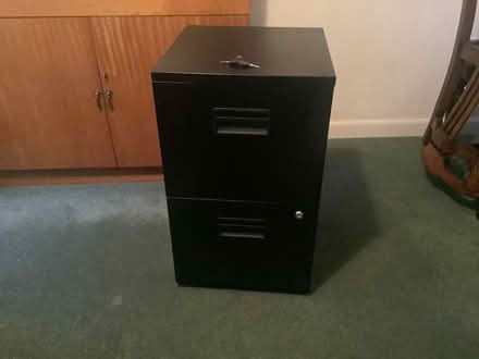 Photo of free 2 drawer filing cabinet (Malvern, Worcestershire) #1