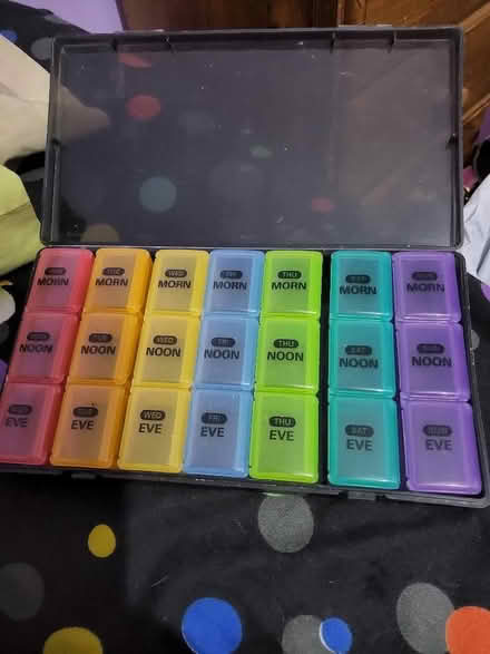 Photo of free 3 a day, weekly dosette box (Netherfield MK6) #1