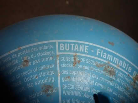 Photo of free Butane Gas Bottle (Marlbrook B61 0HS) #1