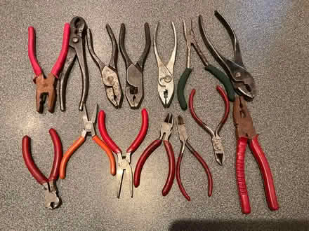 Photo of free Job lot of small pliers (Beckenham BR3) #1
