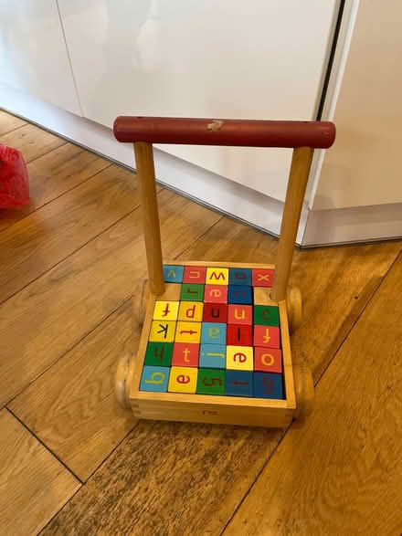 Photo of free Small wooden baby stroller (Hampton) #1