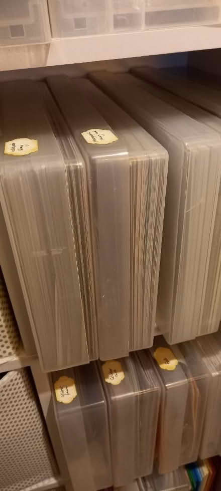 Photo of A4 sized plastic boxes to store paper (Market Deeping) #1