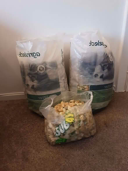 Photo of free Three Bags Chipped Foam for Cushions etc in Whitchurch (Stockwood Ward BS14) #1