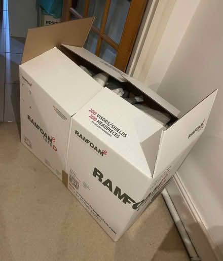 Photo of free 9 super-large ultra-strong cardboard boxes (brand new) (Shepherds Bush W12) #2