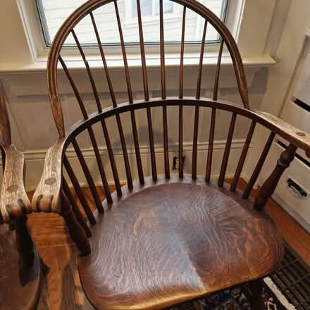 Photo of free Beautiful wood barrel chairs (Alameda) #2