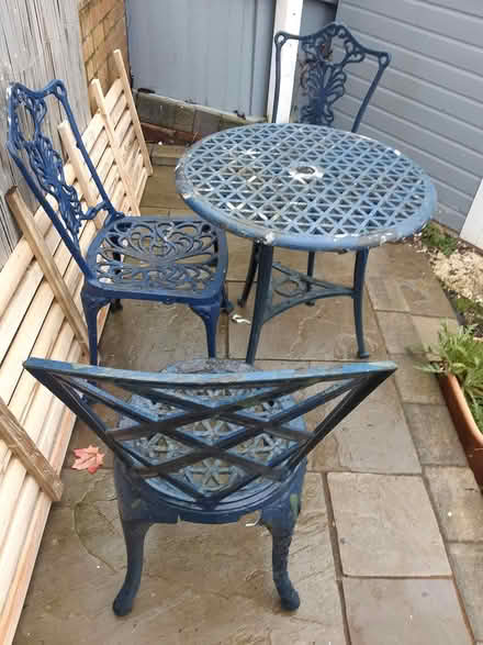 Photo of free Outside bistro set (Overslade CV22) #2
