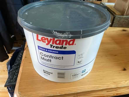 Photo of free Large Tub Of White Emulsion (CT5) #1