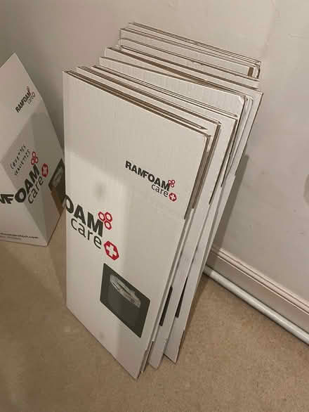 Photo of free 9 super-large ultra-strong cardboard boxes (brand new) (Shepherds Bush W12) #1
