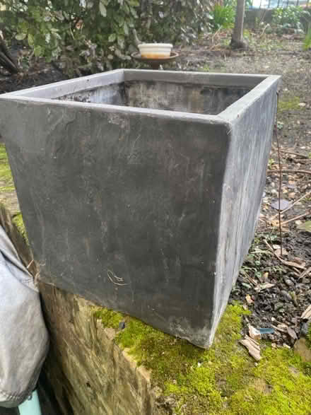 Photo of free Grey slate planter (Stockwell) #1
