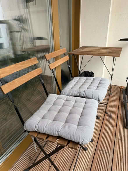 Photo of free Garden Table with Two chairs (North Road N7) #1