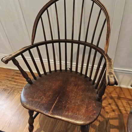 Photo of free Beautiful wood barrel chairs (Alameda) #3