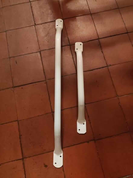 Photo of free Two metal grab rails. 71 & 44cm long approx (The Folly BN7) #1