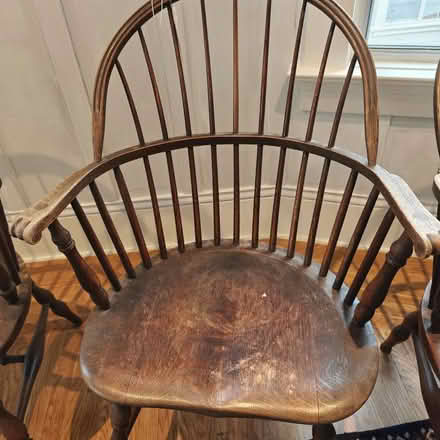 Photo of free Beautiful wood barrel chairs (Alameda) #4