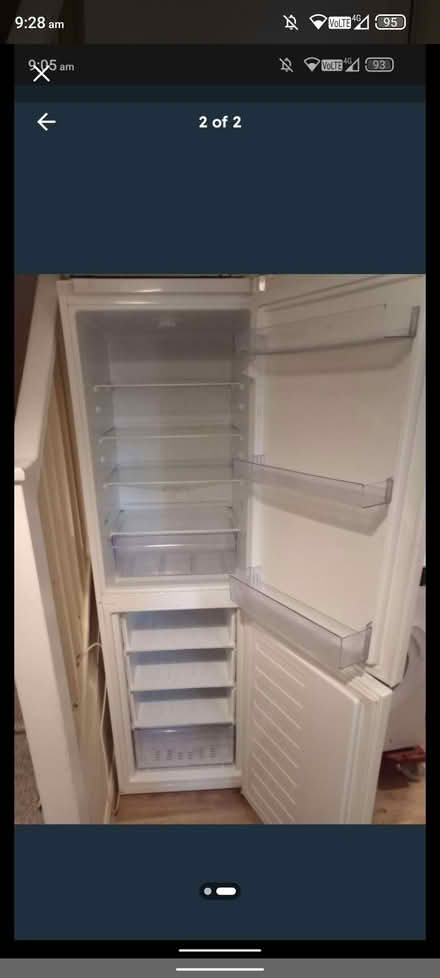 Photo of free Beko tall fridge freezer (Stogumber TA4) #1