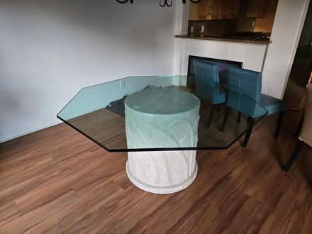Photo of free Glass Dining table (Encinitas) #1