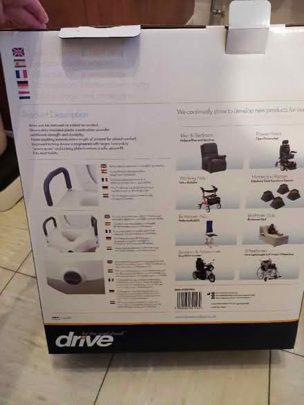 Photo of free Raised toilet seat and box (The Folly BN7) #3