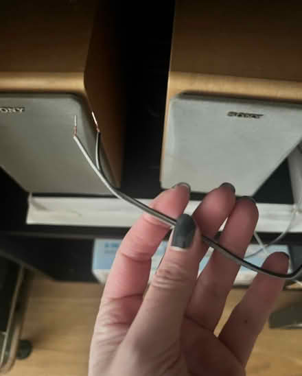 Photo of free Pair of Sony speakers (Askew Road) #2