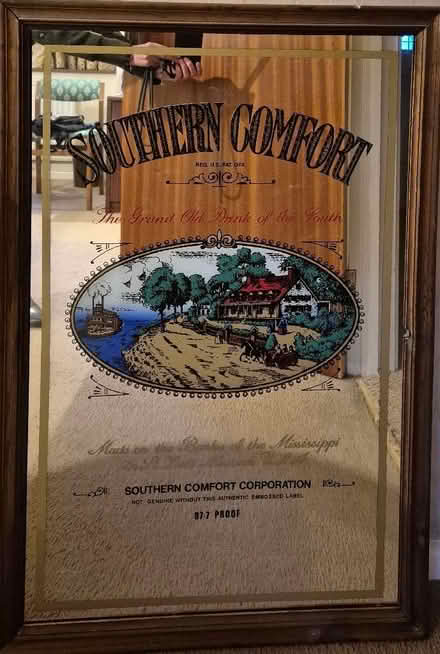 Photo of free Mirror, Southern Comfort decal (Fleetville AL1) #1