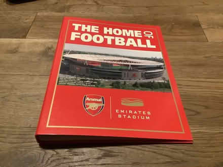 Photo of free 1 A4, Arsenal ring binder file, 2 ring. (Brampton S40) #1