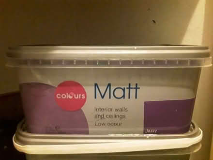 Photo of free 2.5l Jazzy purple Matt paint (Netherfield MK6) #1