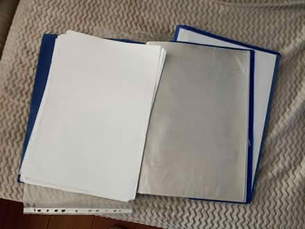 Photo of free A3 size paper and folders (Romford RM1) #2