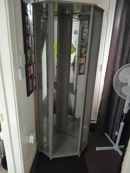 Photo of free Grey display cabinet (Tutbury DE13) #2
