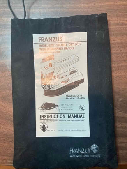 Photo of free Travel iron (Lamorinda) #2