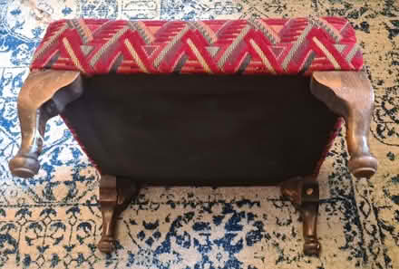 Photo of free Vintage Footstool Upholstered (Abbeyhill EH7) #1